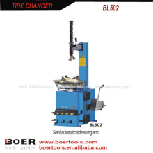 Tire Changer Semi-automatic side swing arm with help arm